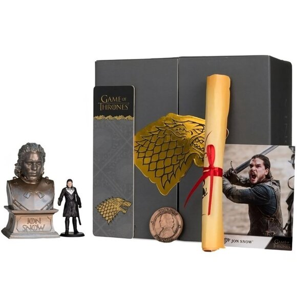 McFarlane Toys Game of Thrones Jon Snow Collector Box - Picture 8 of 9